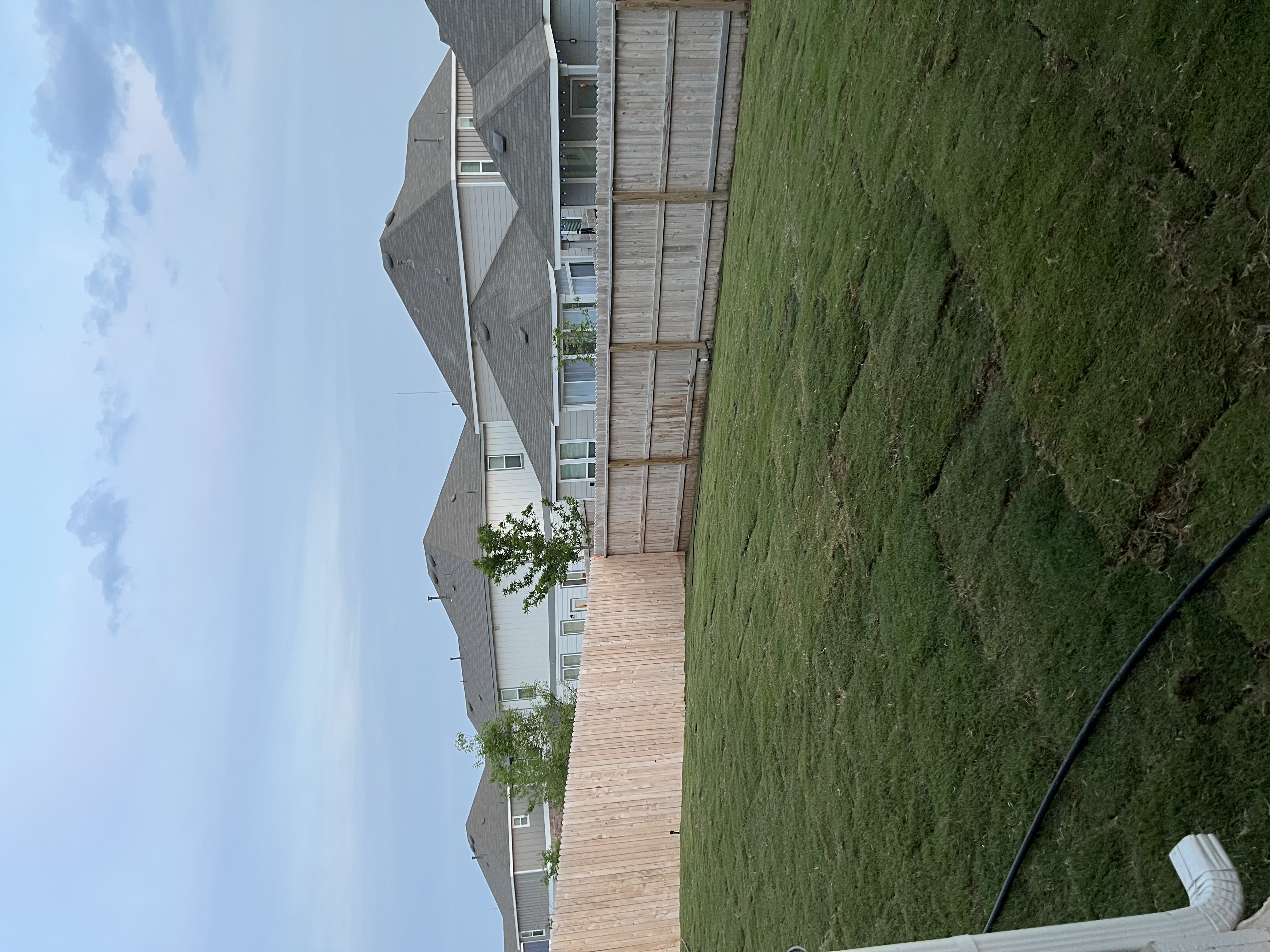 Front/side yard after